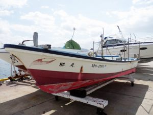 ヤンマー ドライブ船 ZD24B5 4JH3ZA H15年式 の写真1枚目