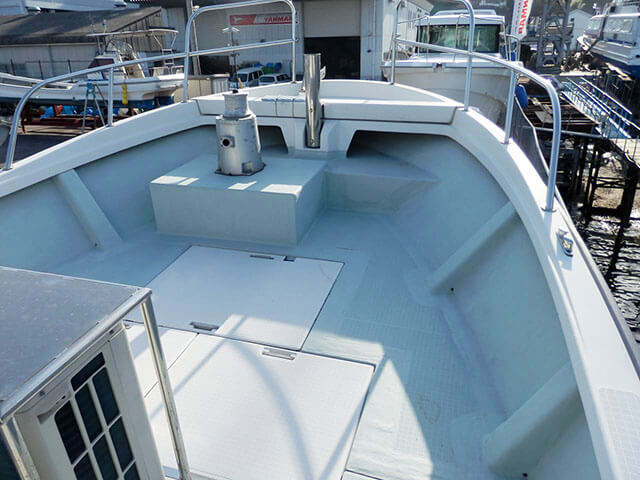 ヤンマー シャフト船 DE40 6CZ-GT H16年式 の写真4枚目
