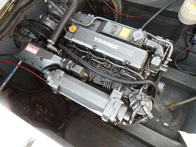 ヤンマー ドライブ船 FM23 4LH-DTZ H4年式 の写真11枚目