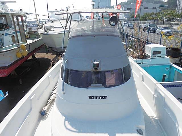 ヤンマー ドライブ船 FX22Z 4JH-TZ1 H6年式 の写真2枚目