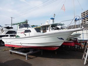 ヤンマー ドライブ船 ZG26AP 4LM-DTZ H6年式 の写真1枚目