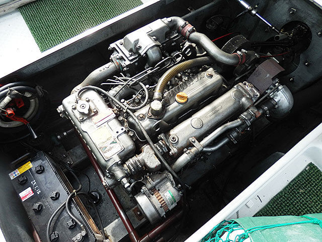 ヤンマー ドライブ船 ZG26AP 4LM-DTZ H6年式 の写真9枚目