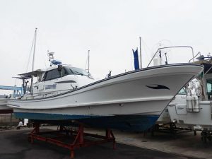 ヤンマー シャフト船 DE40F 6CXB-GT H23年式 の写真1枚目