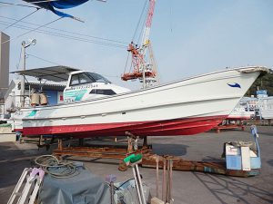 ヤンマー シャフト船 DE29BF 4LH-ST H11年式 の写真1枚目