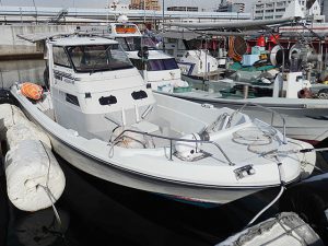 ヤマハ 船外機 UF25 4ストローク H1年式 の写真1枚目