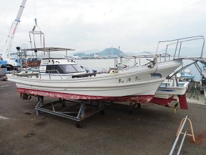ヤマハ シャフト船 DX30 4JH3-DT H7年式 の写真1枚目