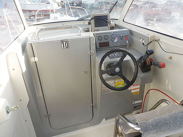 ヤンマー ドライブ船 FX24BZ 4JH2-DTZ H10年式 の写真6枚目