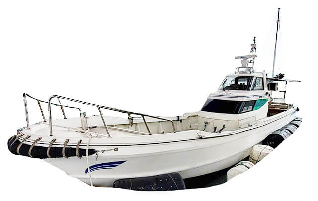 ヤマハ シャフト船 DX40A 6CXB-GT(ヤンマー) 艇体H15／機関H24年式 の写真1枚目