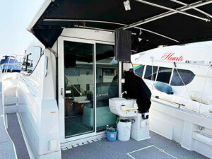 ヤンマー シャフト船 EX34A-HT 6LY440J R3年式 の写真5枚目