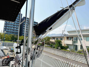 ヤンマー シャフト船 EX34A-HT 6LY440J R3年式 の写真6枚目