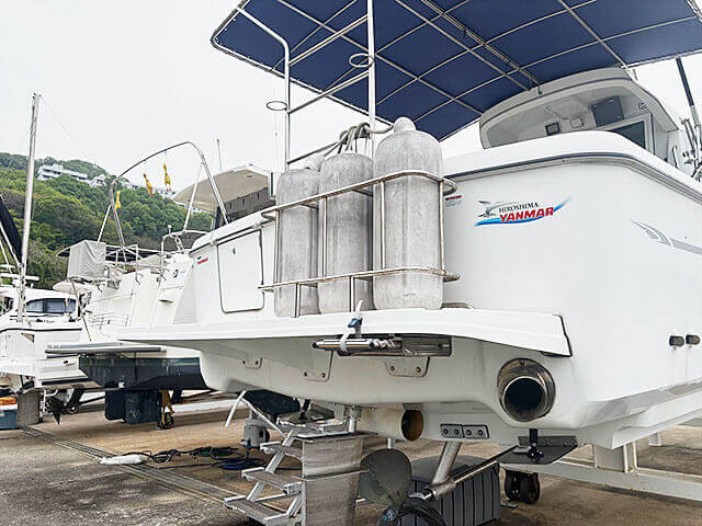 ヤンマー シャフト船 EX38A-HT 6CXB-GT H27年式 の写真6枚目