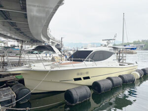 ヤンマー シャフト船 EX34A-HT 6LY440J R3年式 の写真1枚目