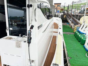 ヤンマー シャフト船 EX34A-HT 6LY440J R3年式 の写真4枚目