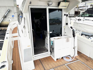 ヤンマー シャフト船 EX34A-HT 6LY440J R3年式 の写真6枚目