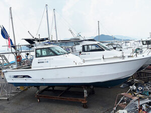 ヤンマー シャフト船 EX26B 4JH3-DT H17年式 の写真1枚目