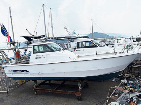 ヤンマー シャフト船 EX26B 4JH3-DT H17年式 の写真