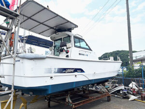 ヤンマー シャフト船 EX26B 4JH3-DT H17年式 の写真8枚目