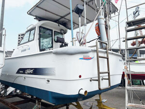 ヤンマー シャフト船 EX26B 4JH3-DT H17年式 の写真9枚目