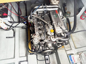 ヤンマー シャフト船 EX26B 4JH3-DT H17年式 の写真14枚目