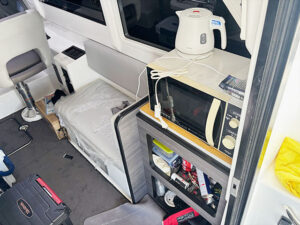 ヤマハDFR33キャビン内(1)